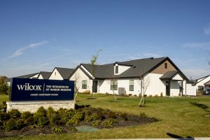 Entrance sign to The Residences at Maren Reserve